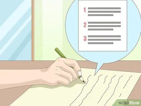 Планируйте написать хороший рассказ, шаг 2