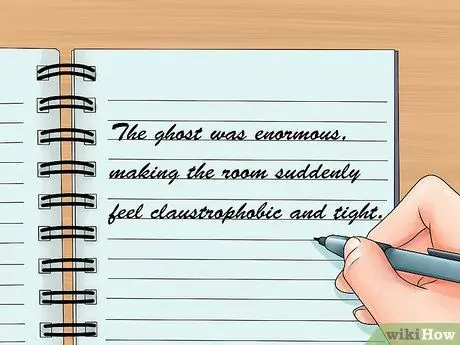 Напишите историю о привидениях, шаг 11