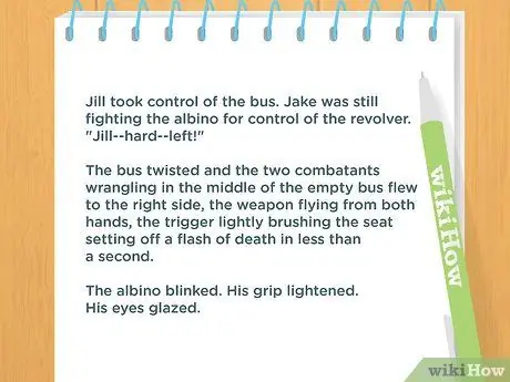 Напишите короткую детективную историю. Шаг 10