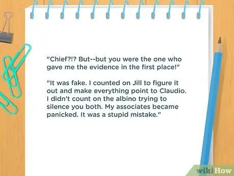 Напишите короткую детективную историю. Шаг 11