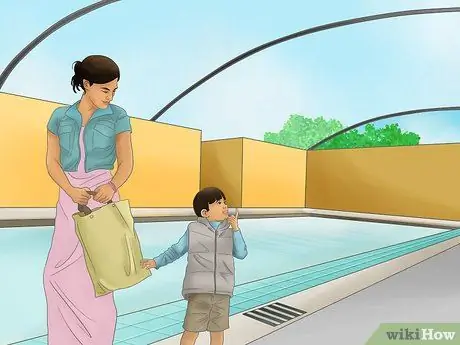 Учите аутичных детей плавать, шаг 3