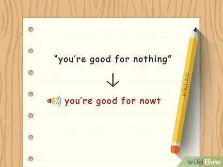 Говорите с йоркширским акцентом, шаг 6