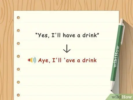 Говорите с йоркширским акцентом, шаг 7