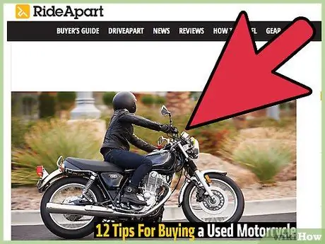 Купите мотоцикл на Craigslist и начните кататься, шаг 1