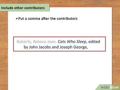 Цитируйте веб-сайт, используя формат MLA Шаг 3