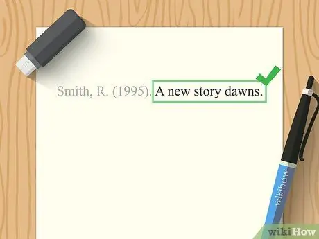 Цитируйте книгу в APA Step 10