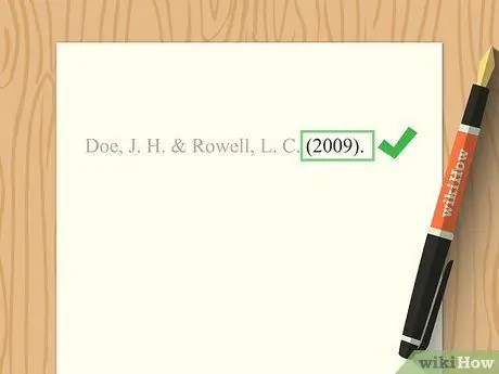 Цитируйте книгу в APA Step 2