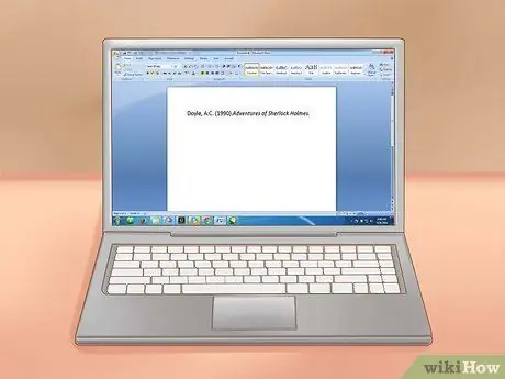 Цитируйте веб-сайт в APA Step 14