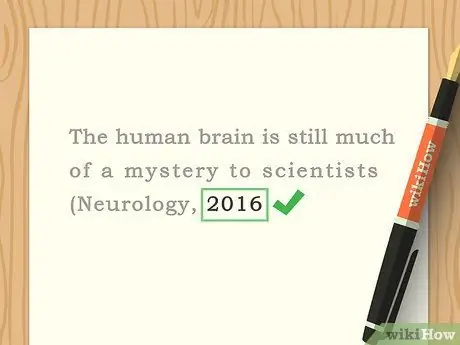 Цитируйте веб-сайт в тексте в APA. Шаг 7