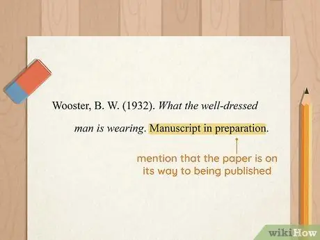 Цитируйте исследовательский документ в APA Step 16