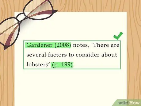 Цитируйте исследовательский документ в APA Step 1