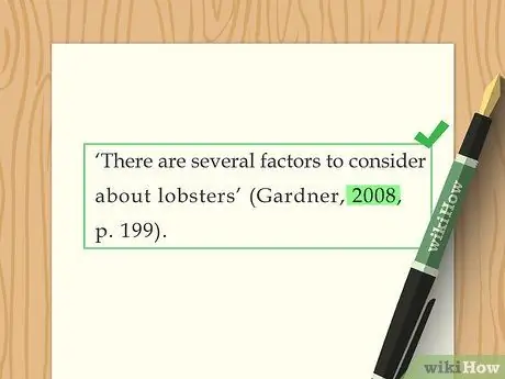 Цитируйте исследовательский документ в APA Step 5