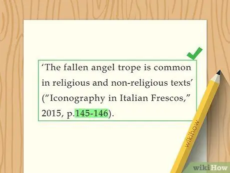 Цитируйте исследовательский документ в APA Step 7