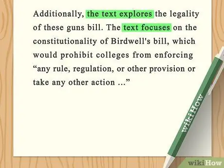 Напишите аннотацию в APA Step 10