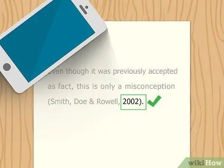 Укажите нескольких авторов в APA Step 12