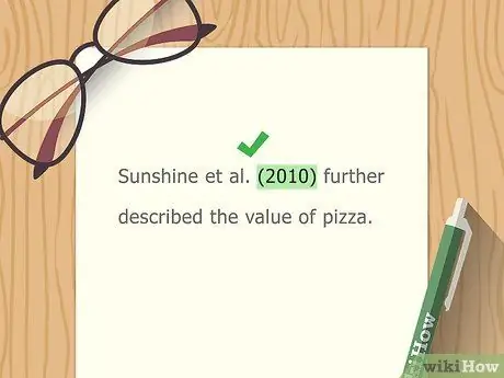 Цитируйте нескольких авторов в APA Step 15