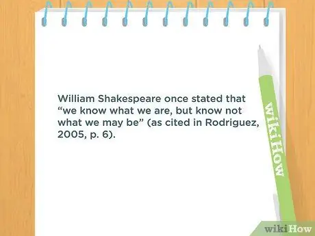 Цитируйте цитаты в APA Step 18