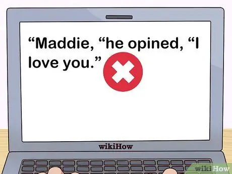 Избегайте распространенных ошибок при написании диалога Шаг 2