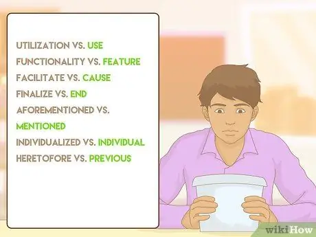 Используйте простые слова в техническом письме Шаг 11