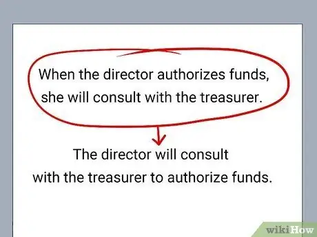 Используйте общие местоимения, шаг 2