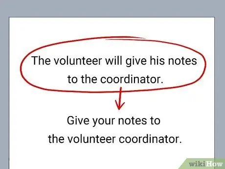 Используйте общие местоимения, шаг 3