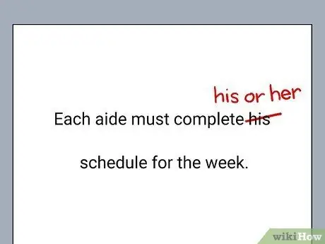 Используйте общие местоимения Шаг 6