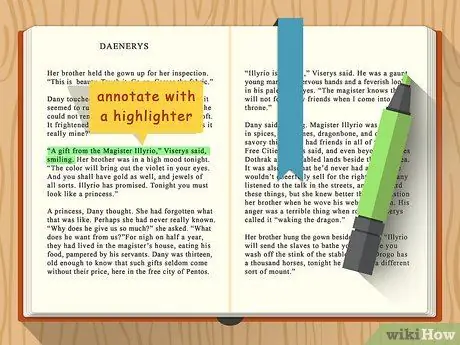 Аннотировать книгу Шаг 1