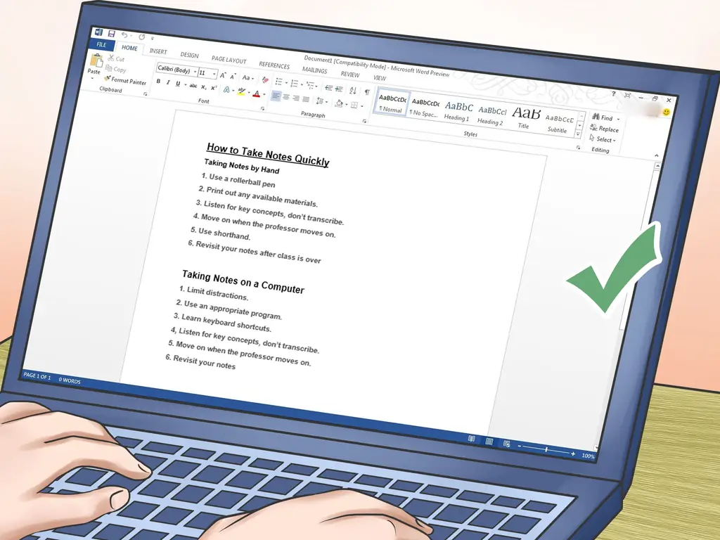 Как быстро делать заметки: 12 шагов (с картинками)