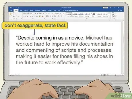 Напишите рекомендательное письмо Шаг 6