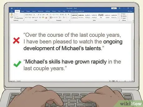 Напишите рекомендательное письмо Шаг 7