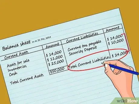 Расчет оборотного капитала Шаг 2