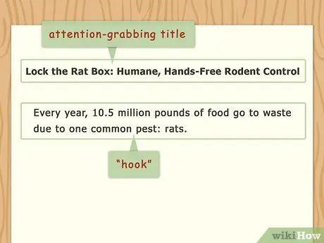 Напишите концептуальный документ, шаг 1