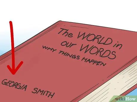 Форматирование цитат APA Шаг 1