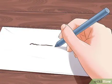 Формальные конверты с адресом Шаг 2