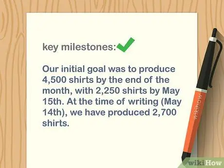 Напишите отчет о состоянии Шаг 5