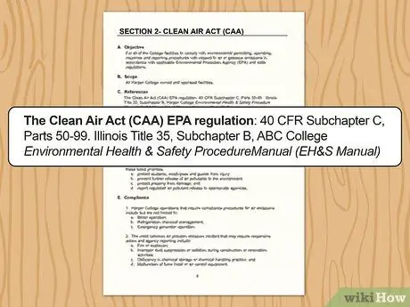 Составьте план управления окружающей средой. Шаг 8