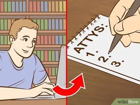 Найдите хорошего адвоката Шаг 5