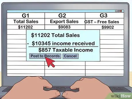 Заполните отчет о коммерческой деятельности Шаг 6