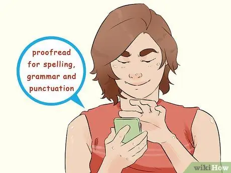 Напишите деловое текстовое сообщение Шаг 4