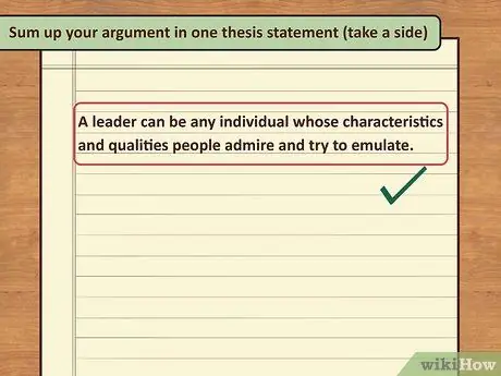 Напишите стипендиальное эссе по лидерству, шаг 10