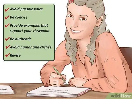 Напишите стипендиальное эссе по лидерству, шаг 15