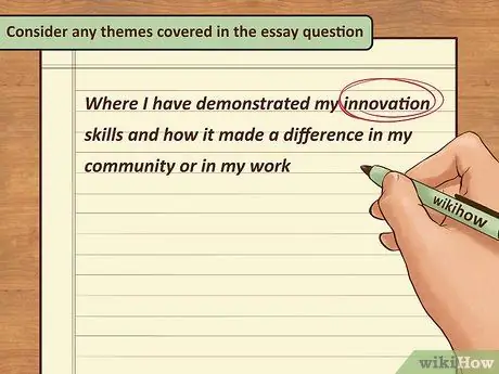 Напишите стипендиальное эссе по лидерству, шаг 3