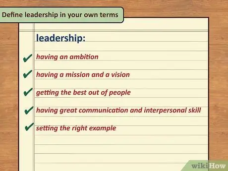 Напишите стипендиальное эссе о лидерстве, шаг 6