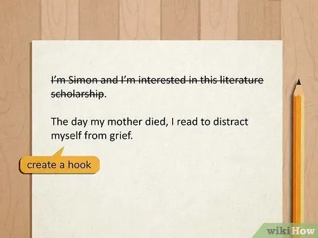 Начать эссе на получение стипендии Шаг 1