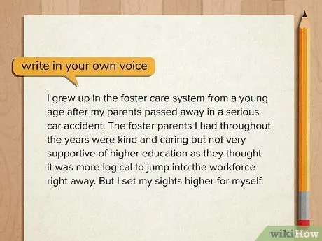 Начать эссе на получение стипендии Шаг 9