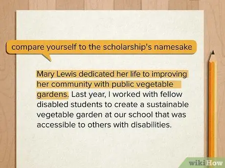 Начать эссе на получение стипендии Шаг 2