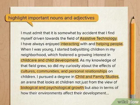 Начать эссе на получение стипендии Шаг 6