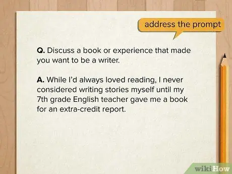 Начать эссе на получение стипендии Шаг 7