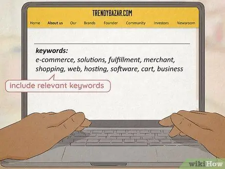 Напишите профиль компании в Интернете Шаг 10