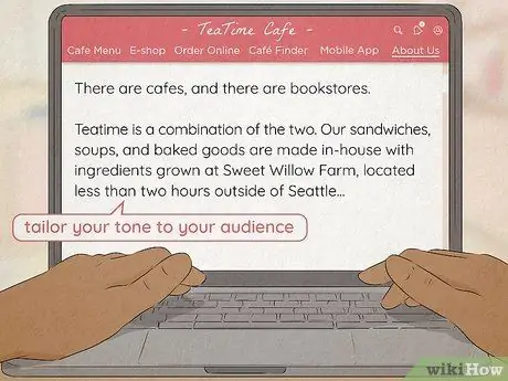 Напишите профиль компании в Интернете Шаг 8